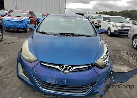 2016 Hyundai Elantra Se z USA, uszkodzony, nr VIN KMHDH4AE2GU480360
